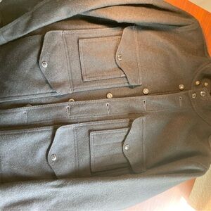 Filson Black Military Field Jacket